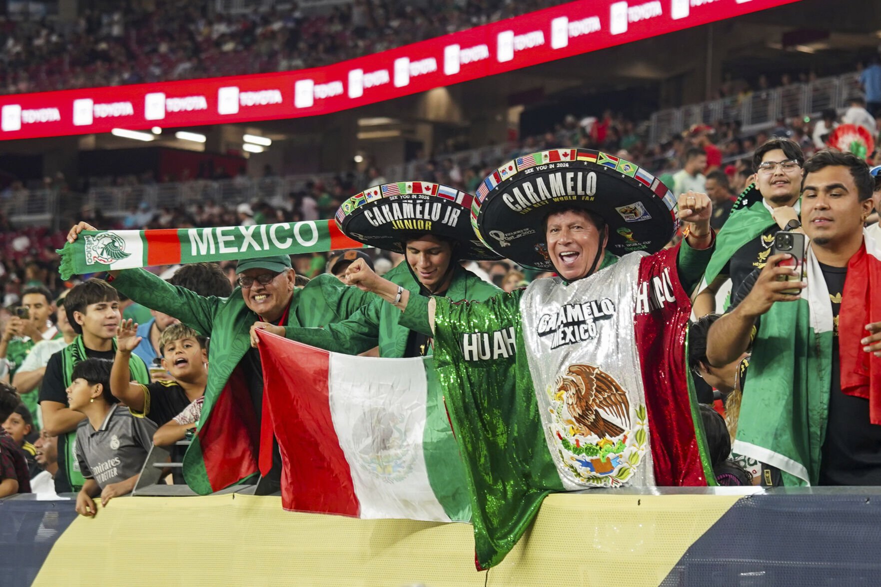 Gold Cup Mexico Saudi Arabia Soccer
